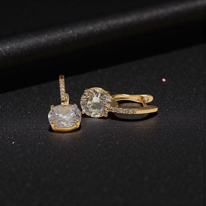 Crystal Drop Earring