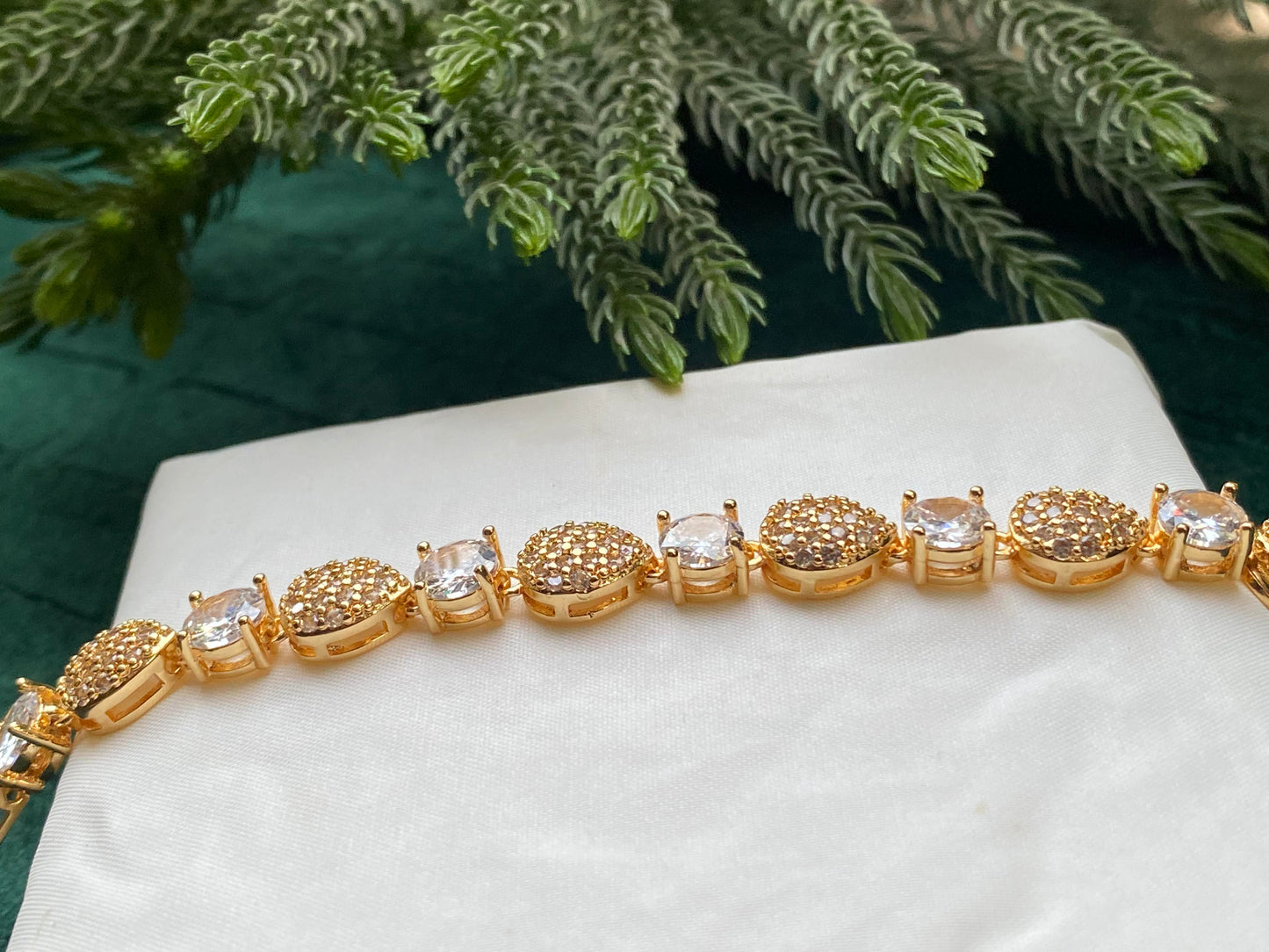 Teardrop Stone Bracelet