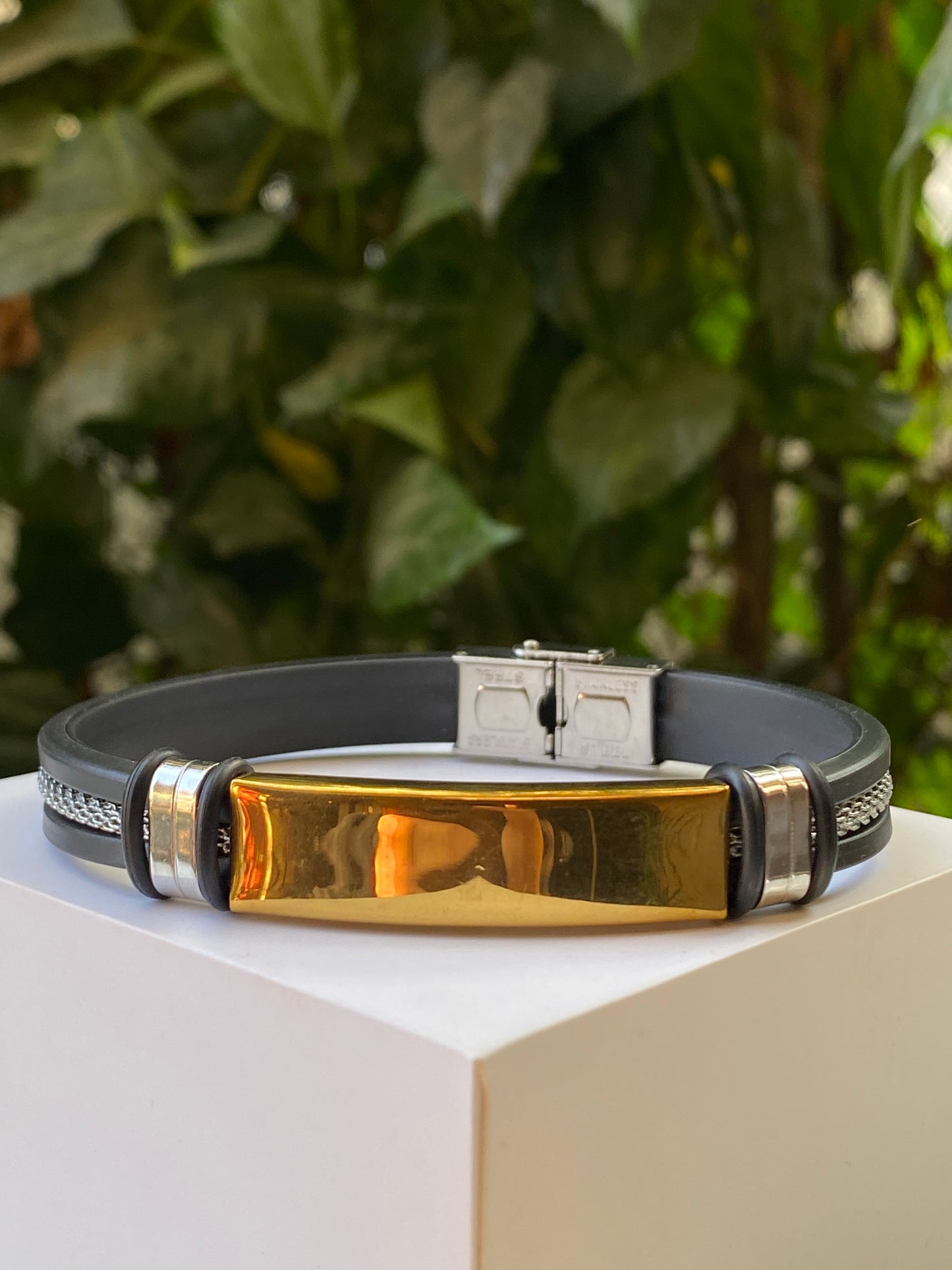 Men’s Gold Accent Bracelet