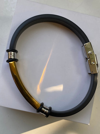 Men’s Gold Accent Bracelet