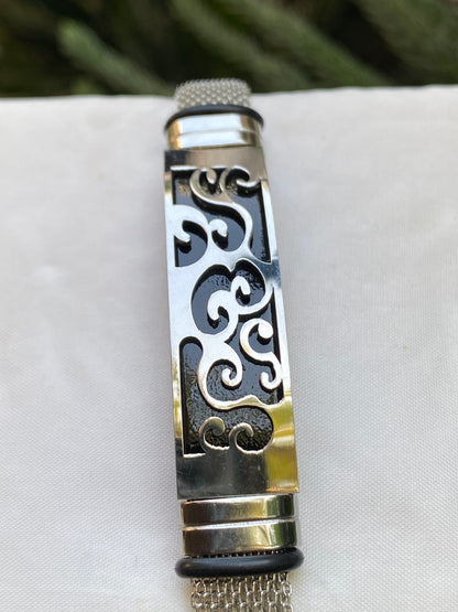 Men’s Silver Mesh Bracelet