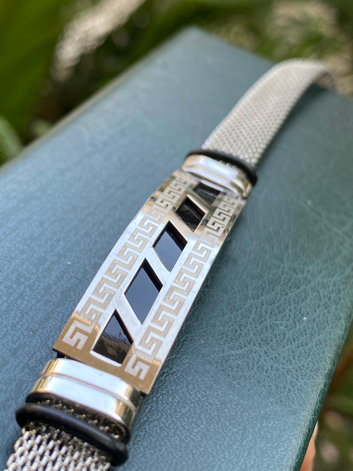 Men’s Silver Mesh Bracelet