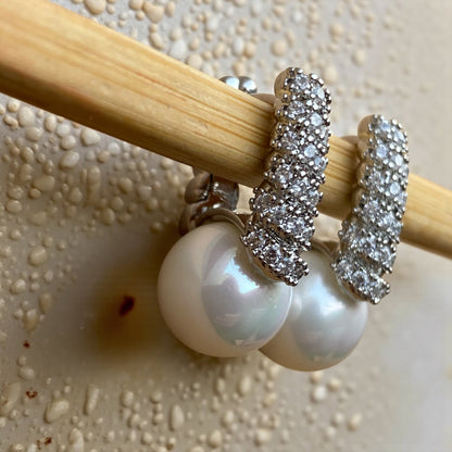 Pearl Drop Everyday Earrings