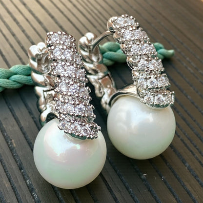Pearl Drop Everyday Earrings