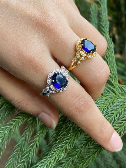 Blue Stone Ring