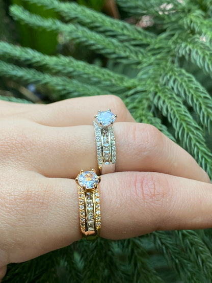 Triple Row Ring
