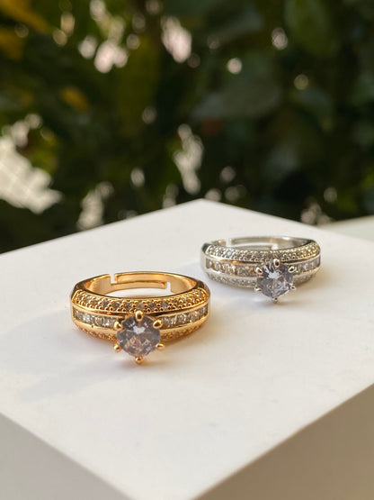 Triple Row Ring