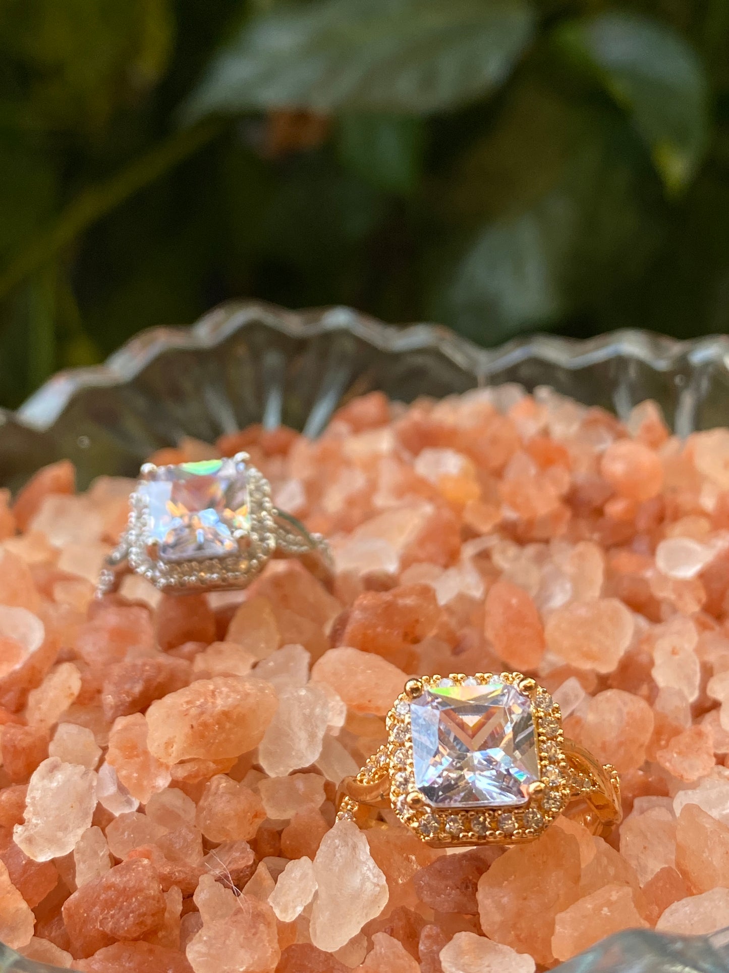 Luminous Cushion Ring