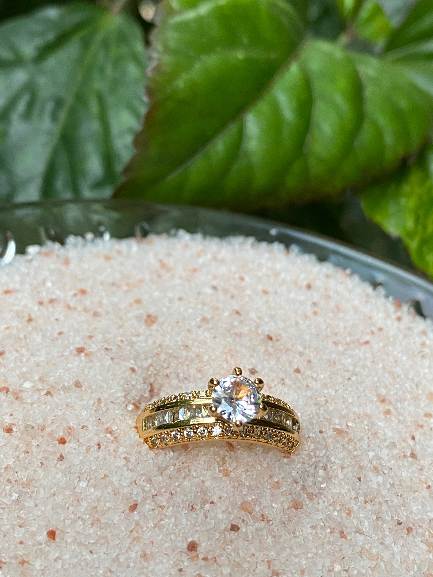 Celeste Triple Row Ring