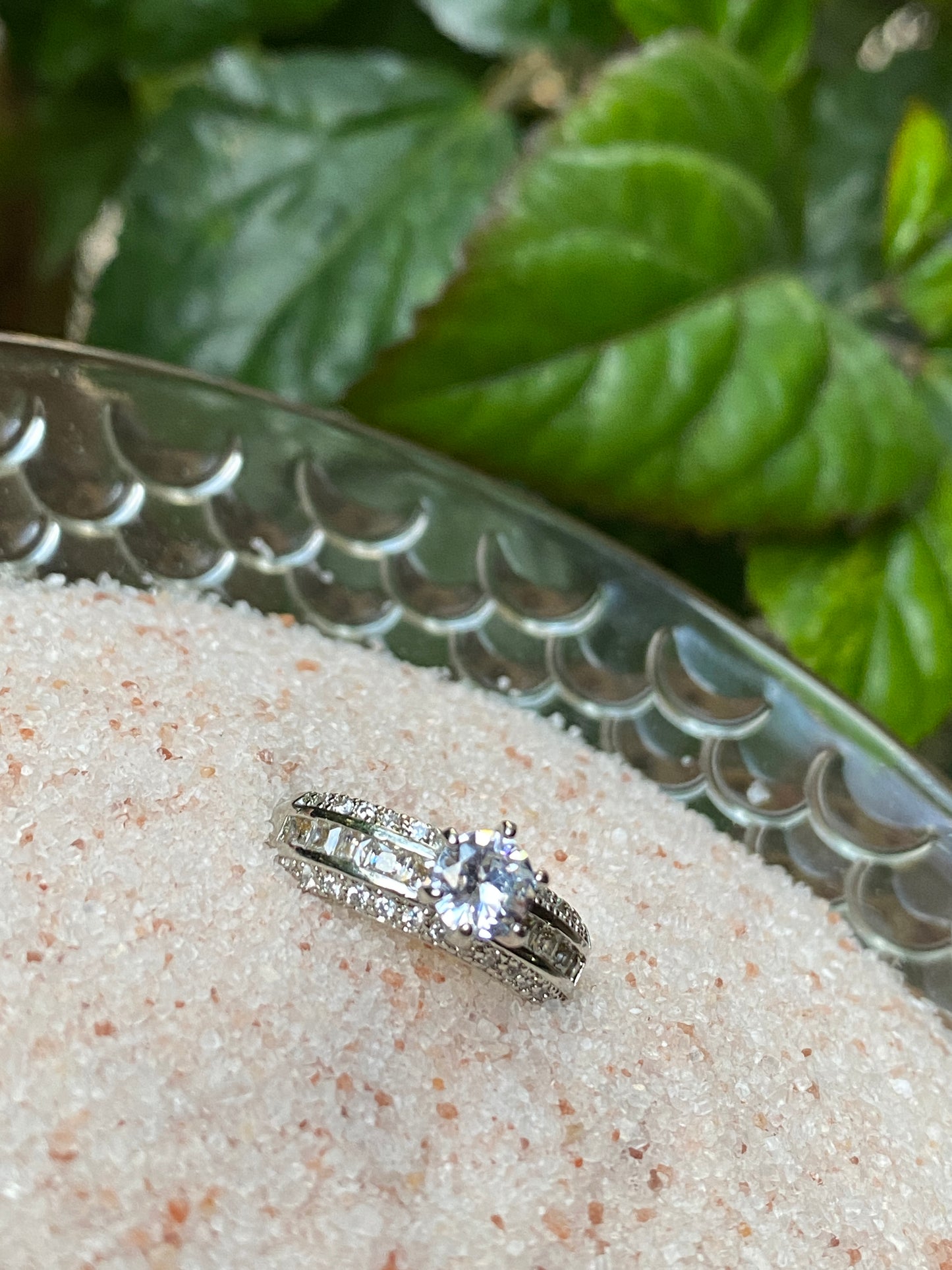 Celeste Triple Row Ring