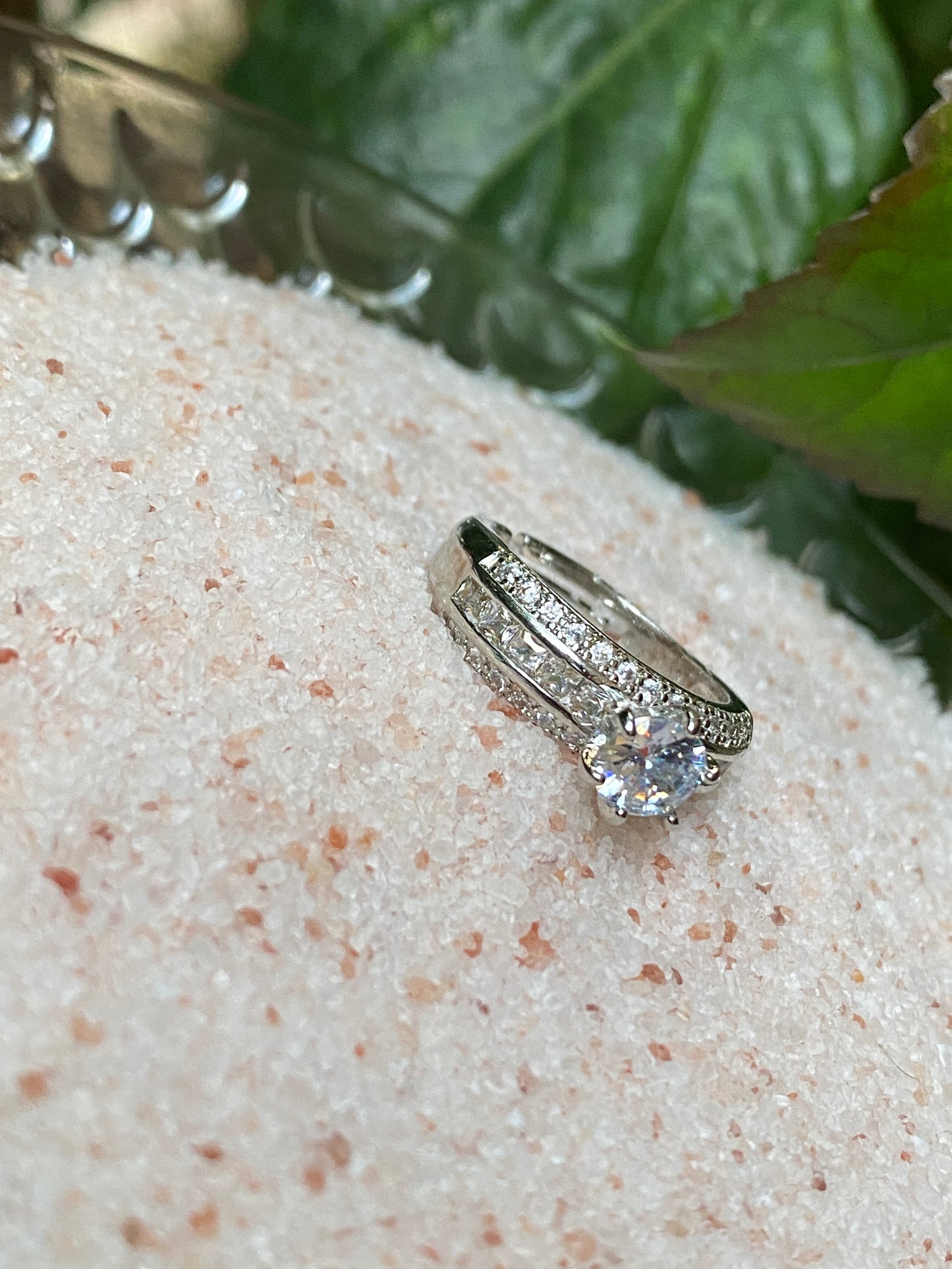 Celeste Triple Row Ring