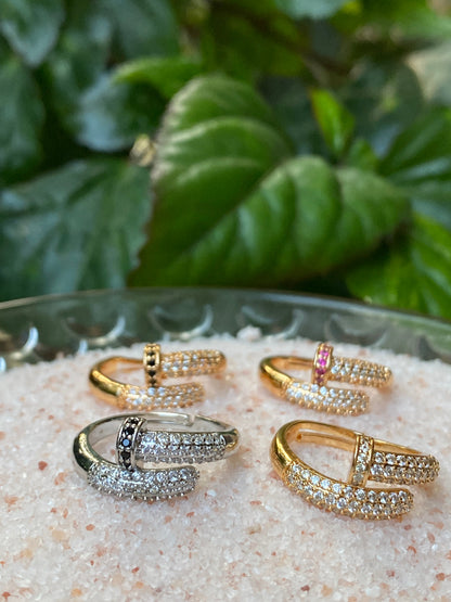 Vela Accent Ring