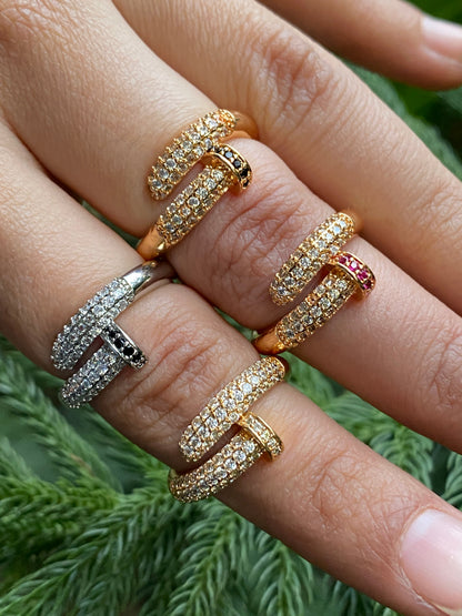 Vela Accent Ring