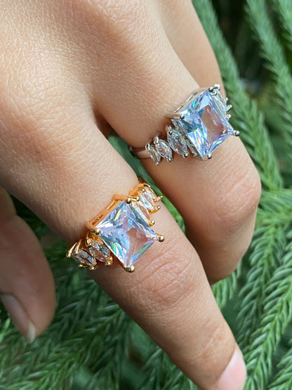 Lumi Square Ring