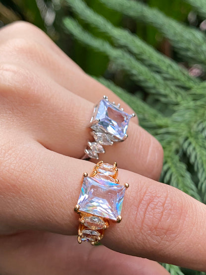 Lumi Square Ring