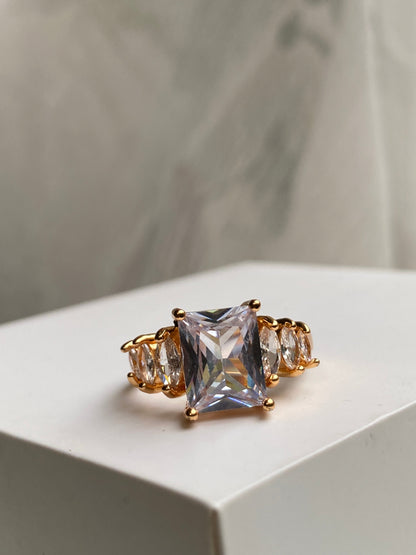 Lumi Square Ring
