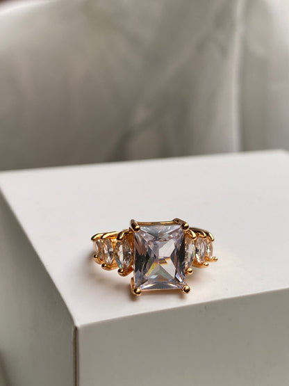 Lumi Square Ring
