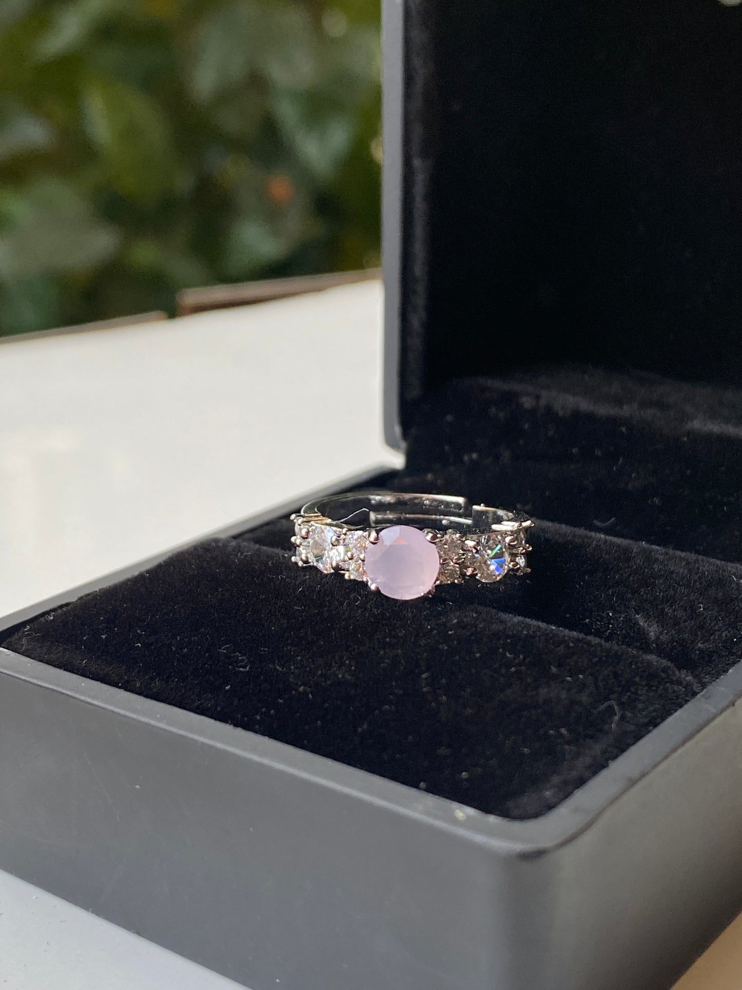 Crystal Duo Ring