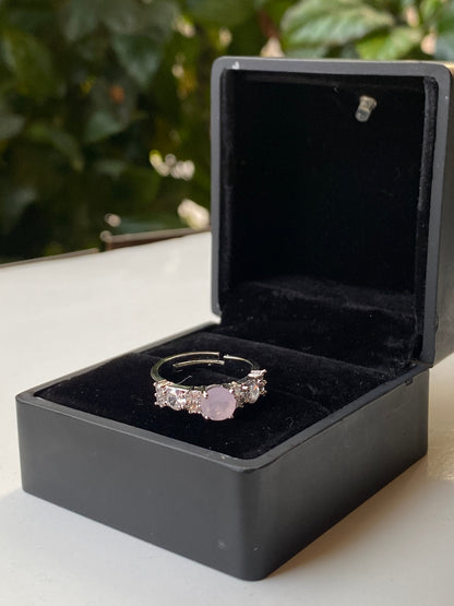 Crystal Duo Ring