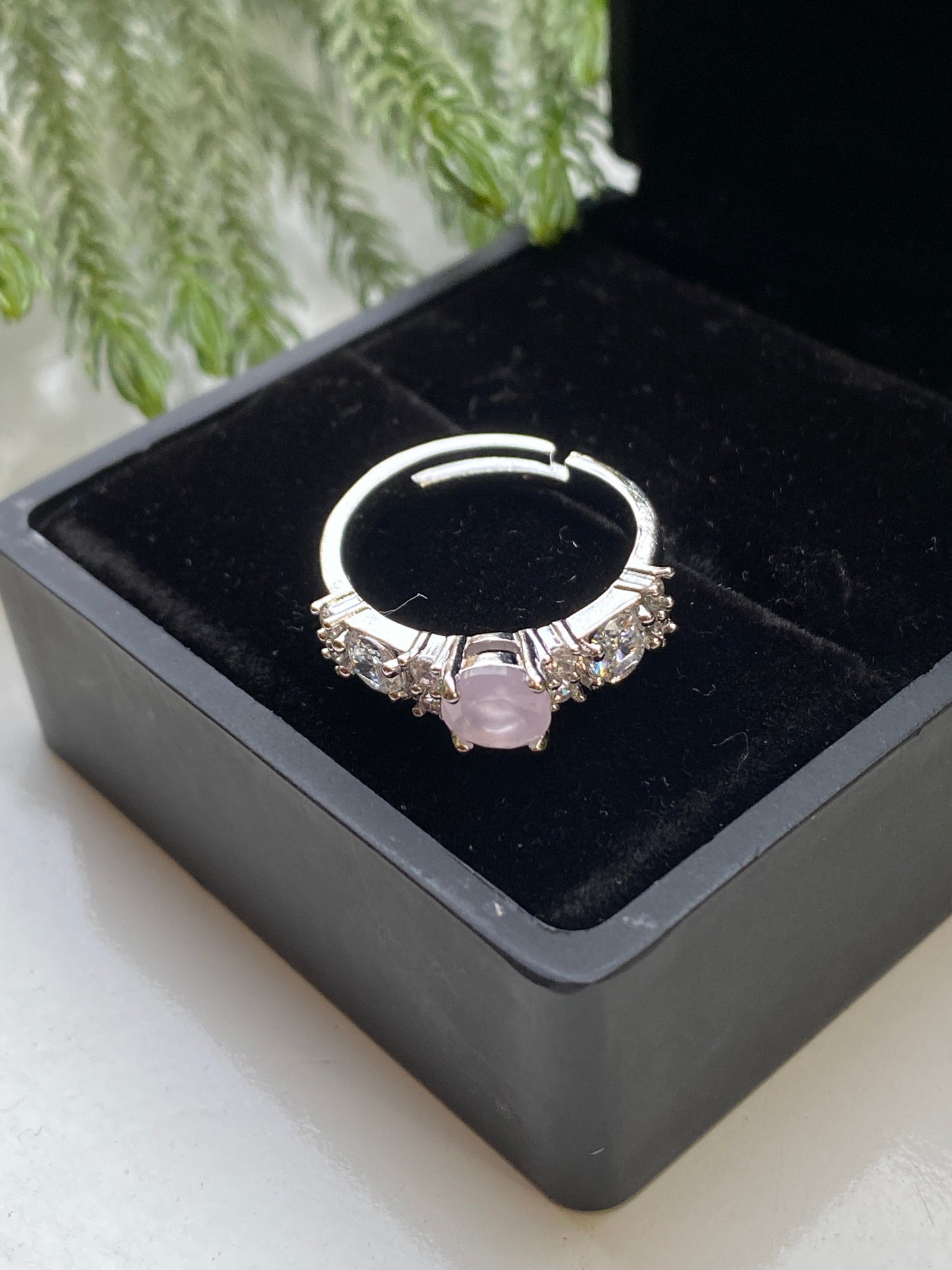 Crystal Duo Ring