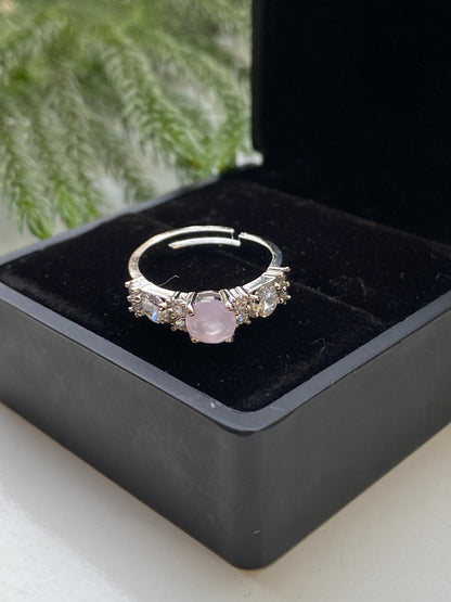 Crystal Duo Ring