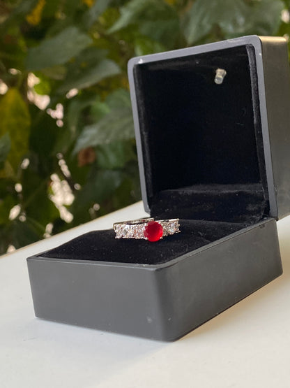 Crystal Duo Ring