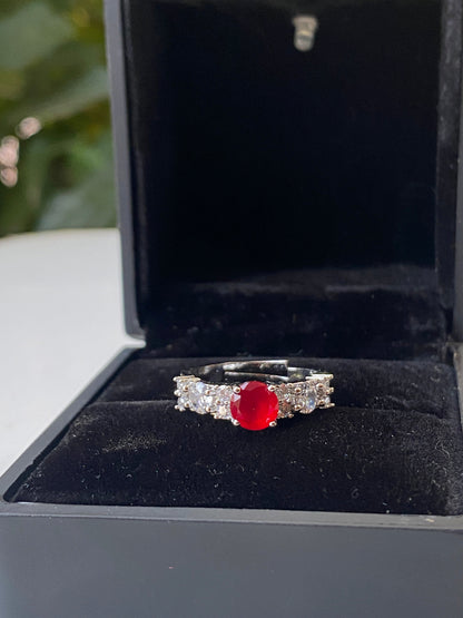 Crystal Duo Ring