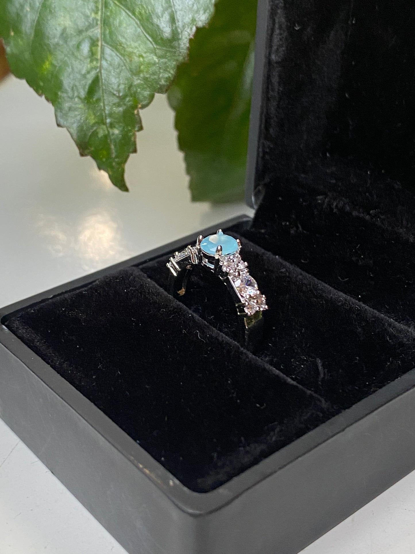 Crystal Duo Ring