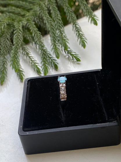 Crystal Duo Ring