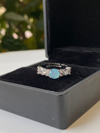 Crystal Duo Ring