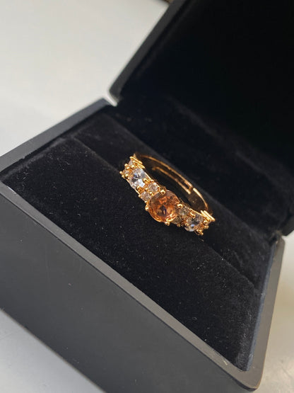Crystal Duo Ring