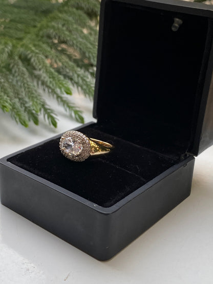 Oval Halo Ring