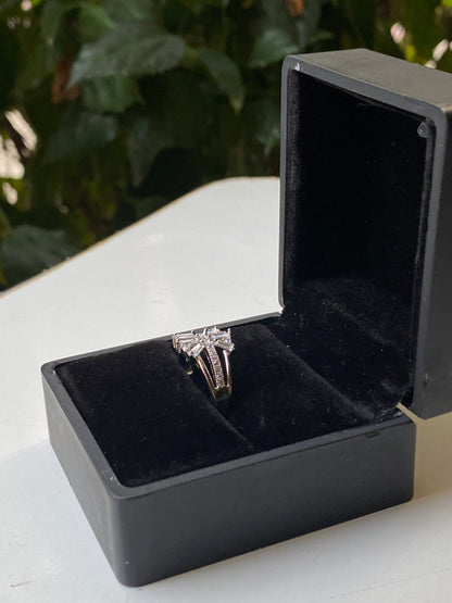 Radiant Cross Ring