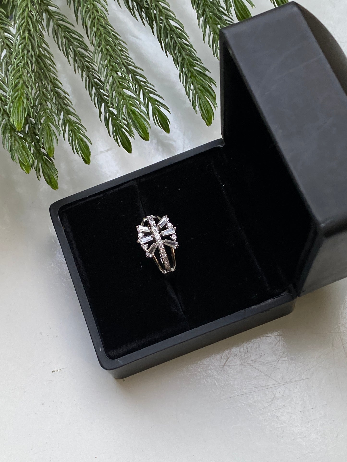 Radiant Cross Ring