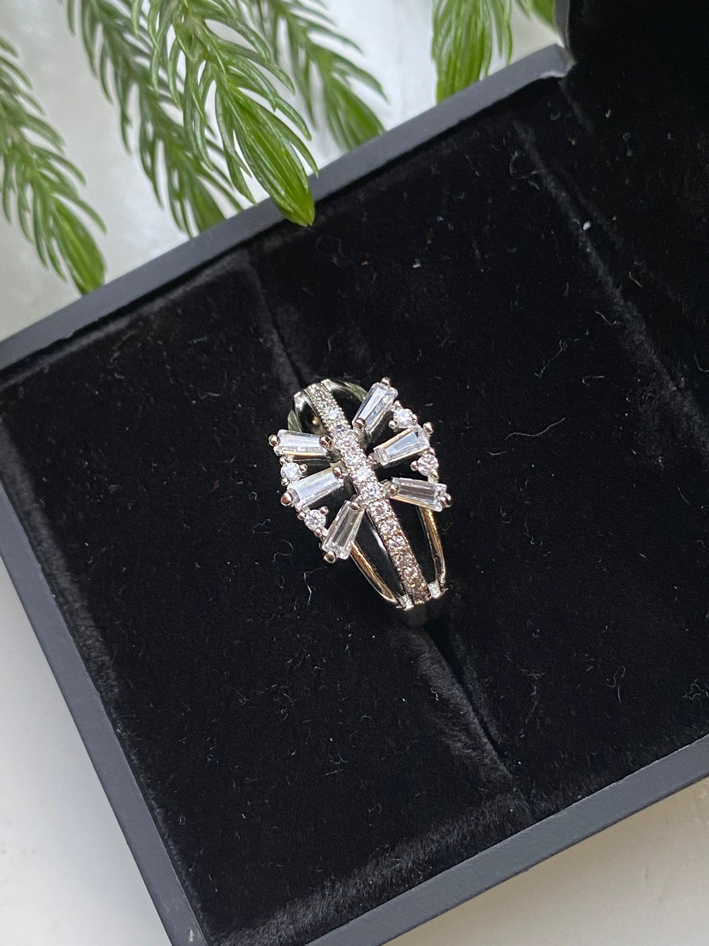 Radiant Cross Ring