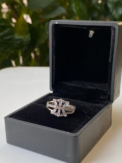 Radiant Cross Ring