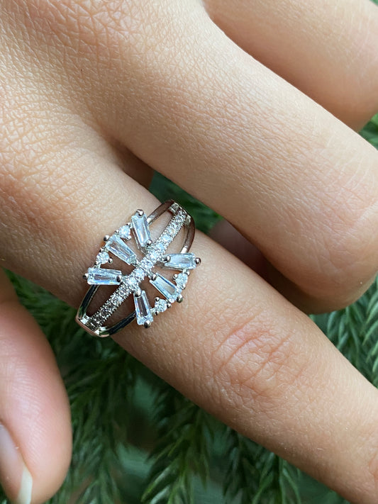 Radiant Cross Ring