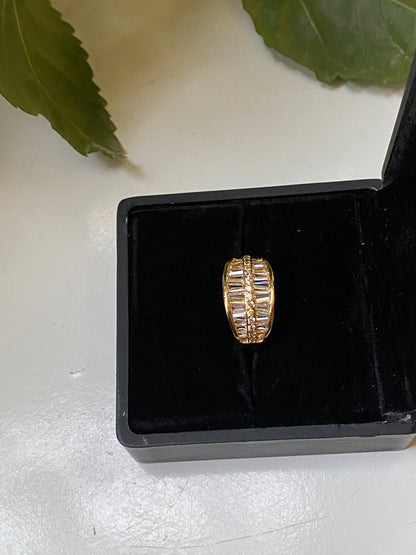 Gilded Prism Ring