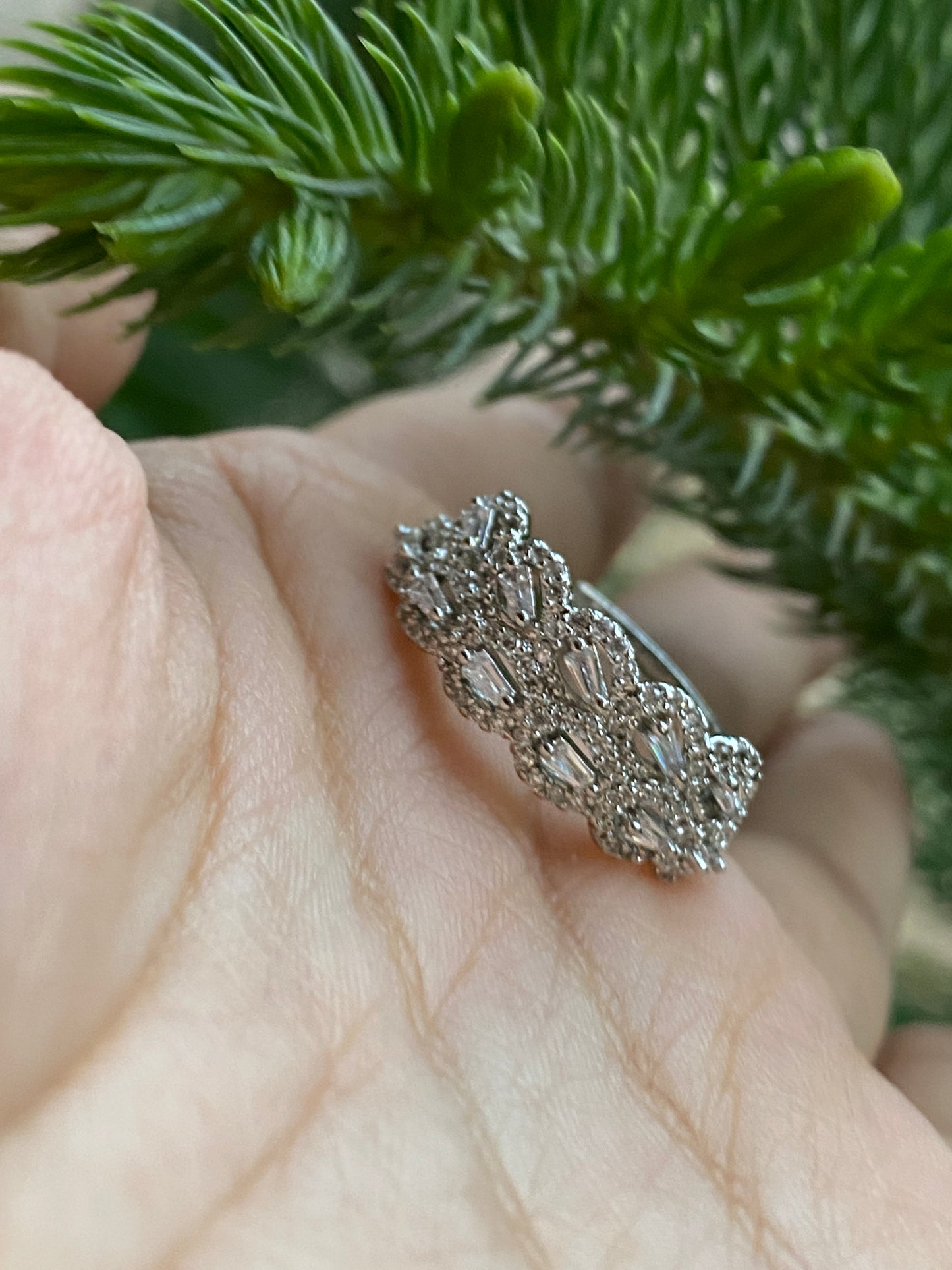 Crystal Vine Ring
