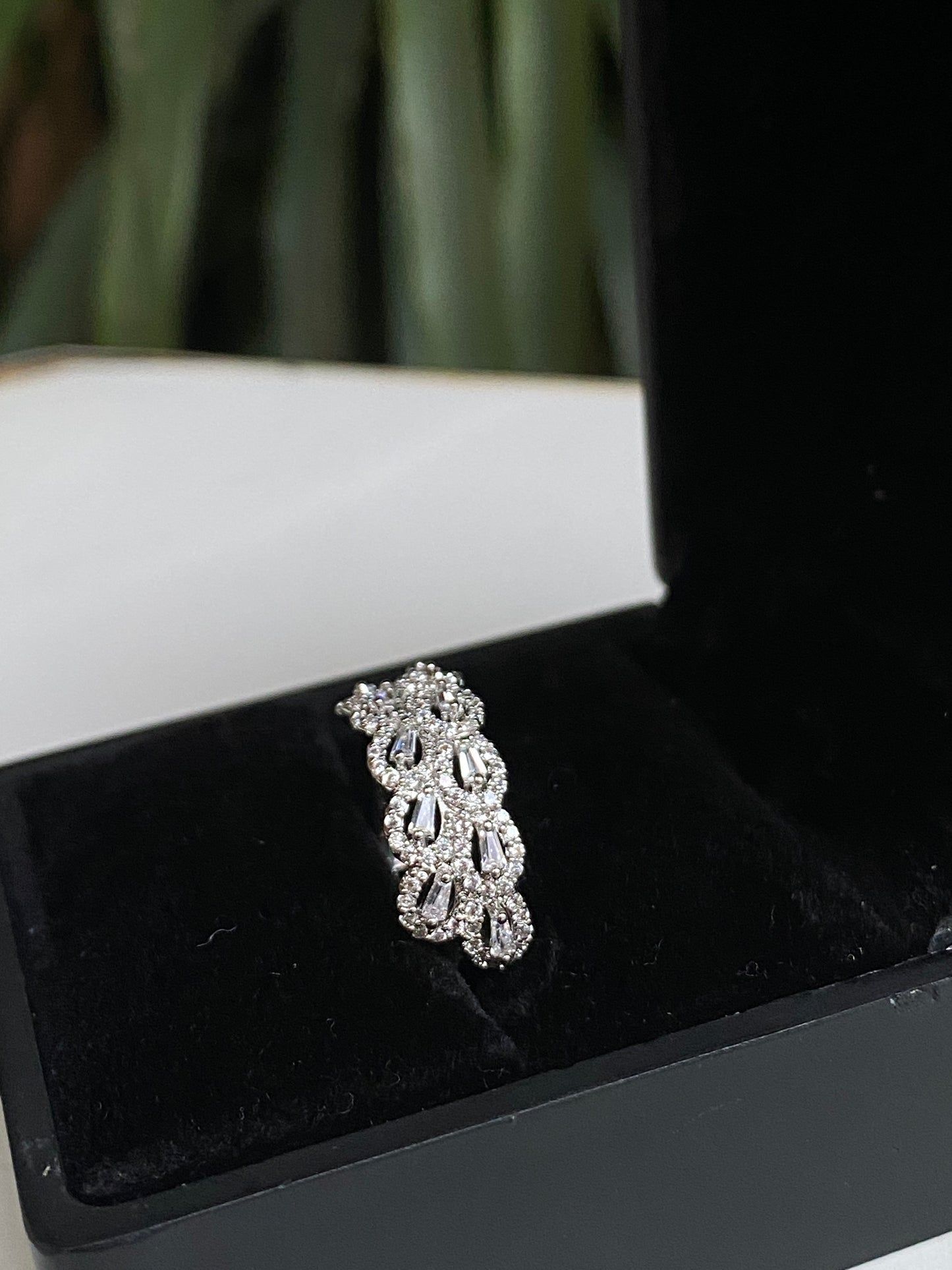 Crystal Vine Ring