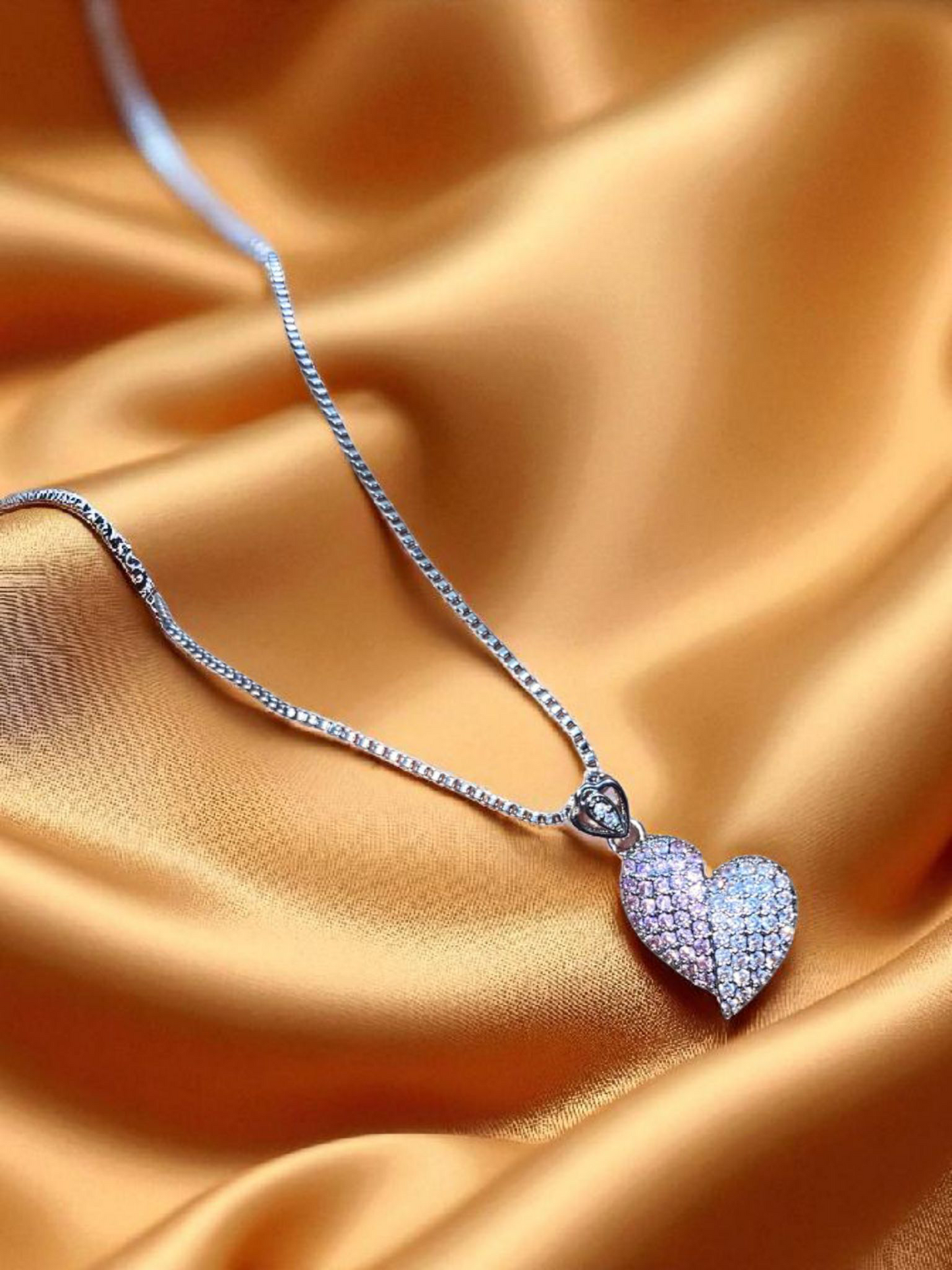Crystal Heart Pendant