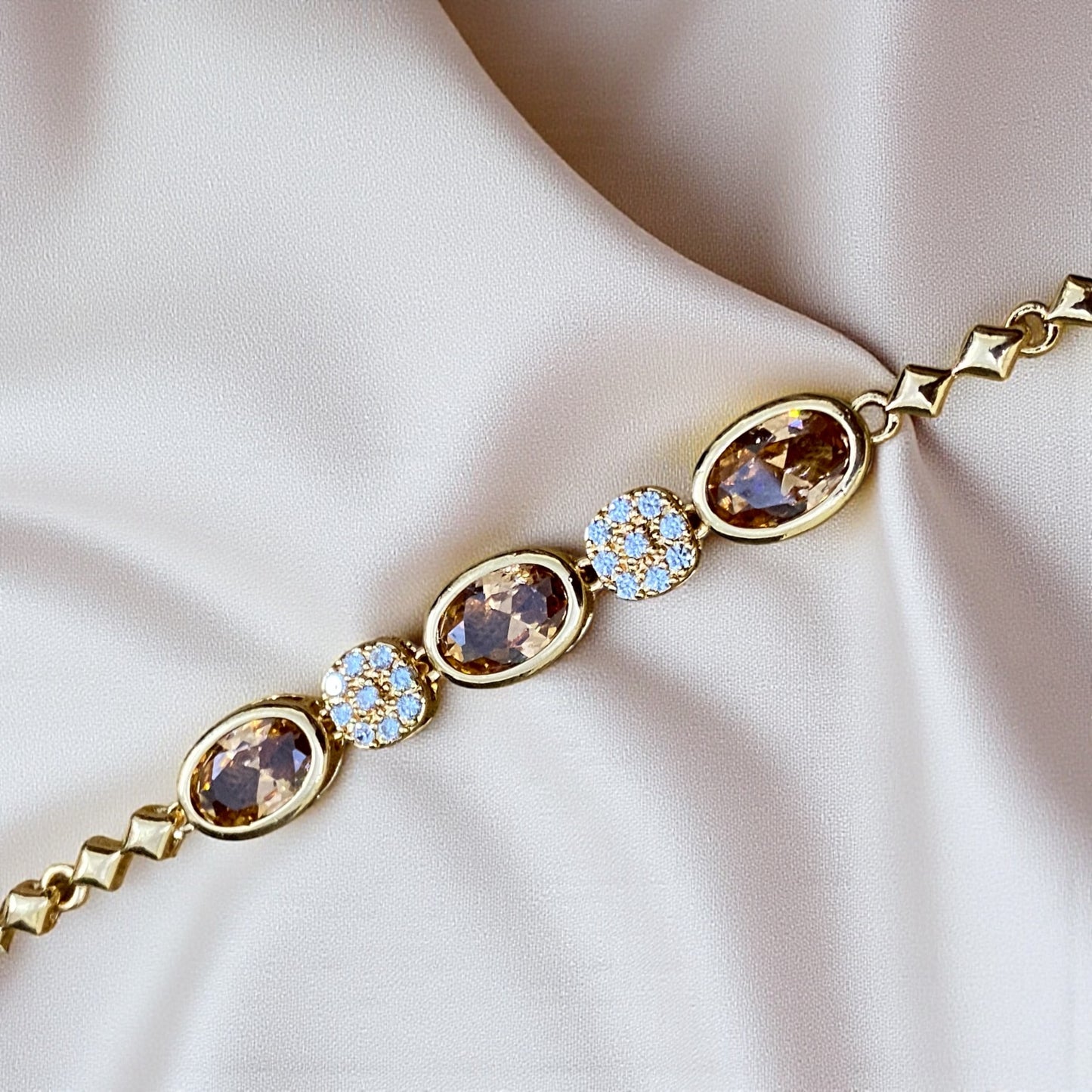 Luxe Gem Trio Bracelets