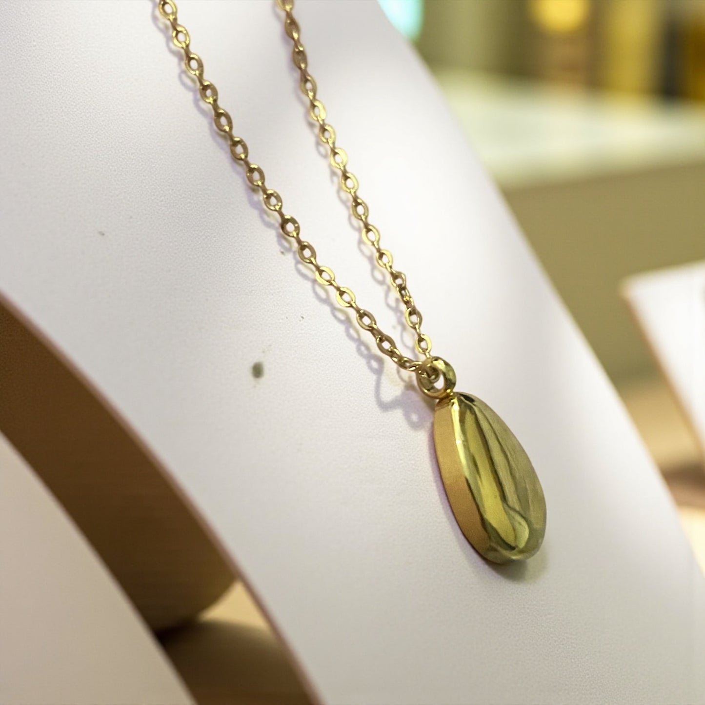 Golden Drop Pendant