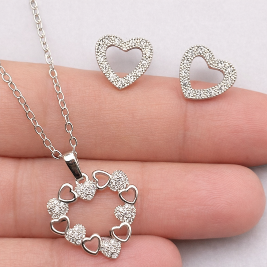 Hearts in Bloom Necklace