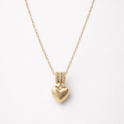Chic Heart Pendant Set