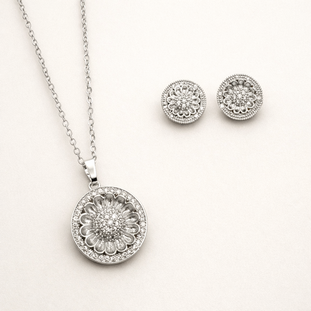Round Pendant Set