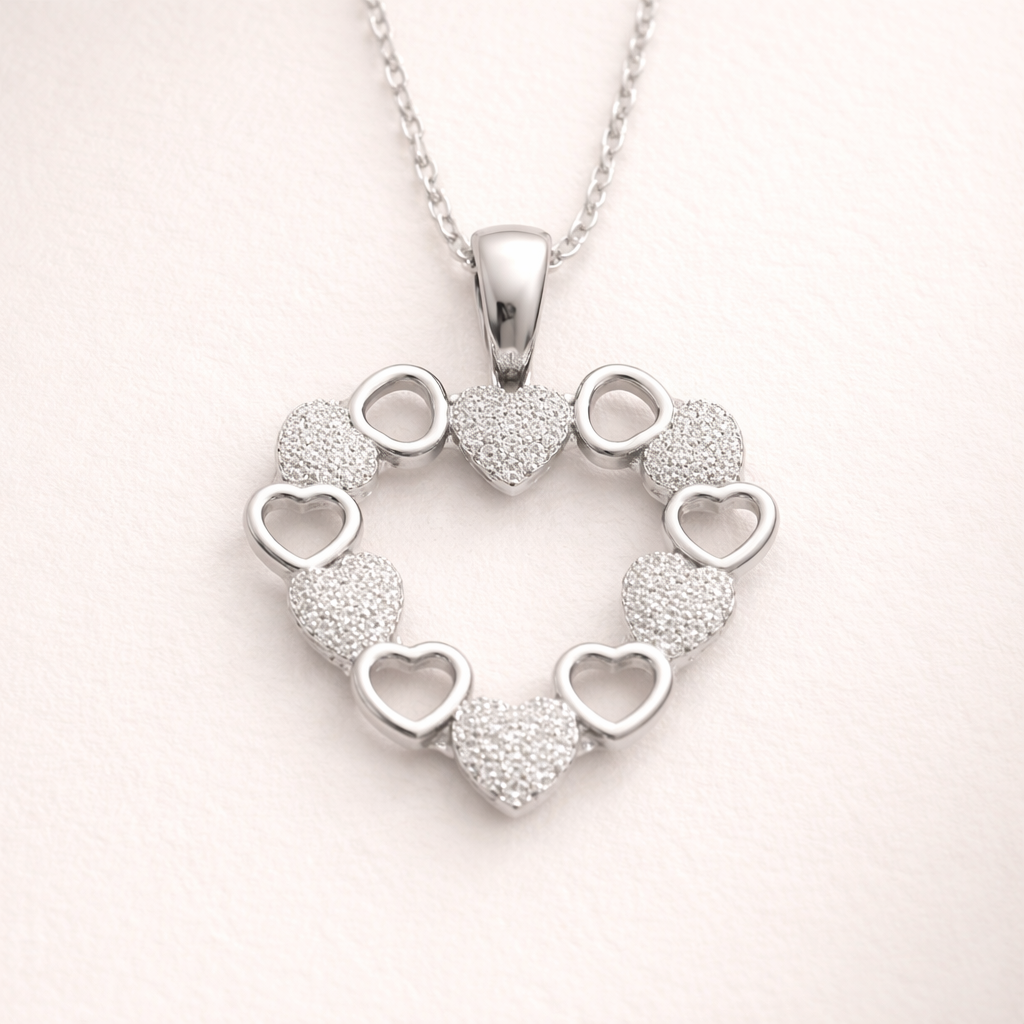 Hearts in Bloom Necklace