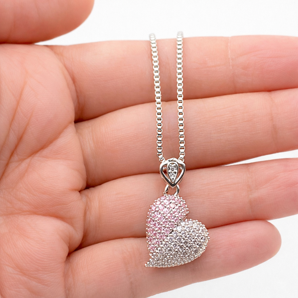 Crystal Heart Pendant