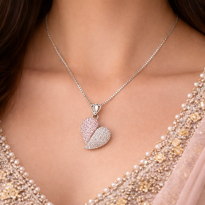Crystal Heart Pendant