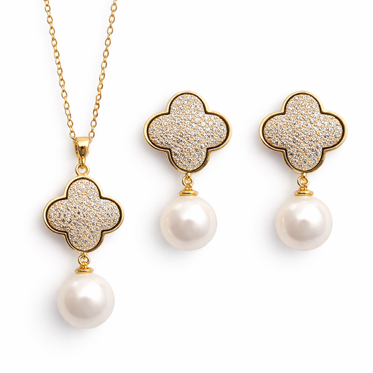 Pearl Bloom Clover Set